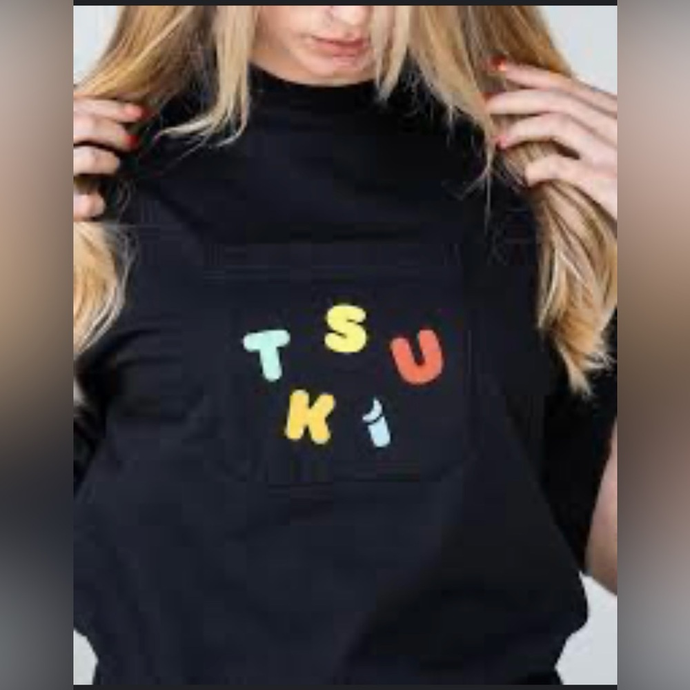 Tsuki Market Shirt Size Small S Black Rare